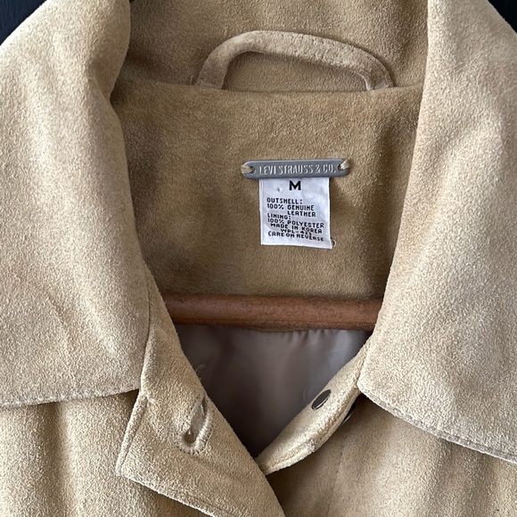 Vintage Levi Strauss Women’s All Leather Long Jacket: Button Up: Medium - Picture 3 of 6